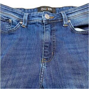 DU/ER L2X Relaxed Taper Jeans 32x30 Mens Performance Dark Wash MFLR4505